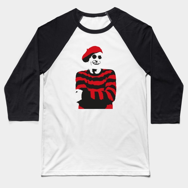 Captain Sensible Baseball T-Shirt by ProductX